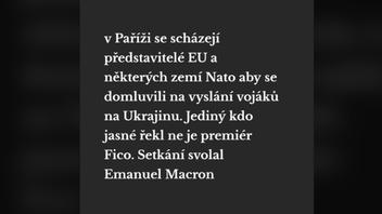 Fact Check: EU Officials Did NOT Meet In Paris To Agree On Troop Deployments To Ukraine, Slovak Prime Minister Fico Was NOT Alone In Opposing Idea