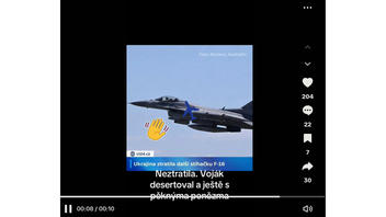 Fact Check: Ukrainian Pilot Did NOT Desert With F-16 Fighter Jet -- Aircraft Was Lost After Incident Onboard
