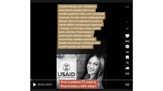Fact Check: Stated-Owned Czech Television Is NOT Funded With US Grants