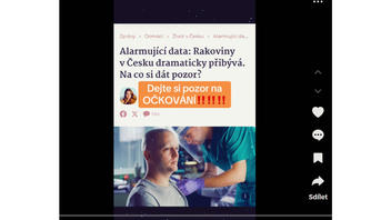 Fact Check: Očkování NENÍ příčinou vyššího výskytu rakoviny v Česku