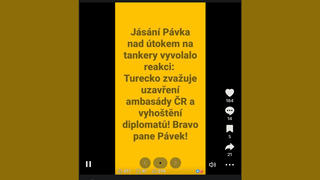 Fact Check: NEJSOU důkazy, že Turecko zvažuje uzavření české ambasády a vyhoštění diplomatů