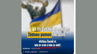 Fact Check: Míra nesouhlasu české populace s pomocí Ukrajině NENÍ 68 procent, ale méně než třetinová