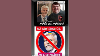 Fact Check: Snímek prezidenta Pavla s německým politikem Posseltem NENÍ autentický -- jde o fotomontáž