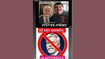 Fact Check: Snímek prezidenta Pavla s německým politikem Posseltem NENÍ autentický -- jde o fotomontáž