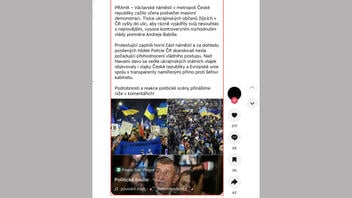 Fact Check: Fotografie NEUKAZUJÍ Ukrajince protestující v Praze v září 2026 proti Babišově vládě -- pocházejí ze zahraničí a jsou několik let staré