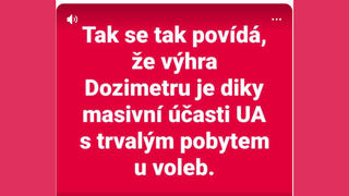 Fact Check: Ukrajinci s trvalým pobytem v České republice NEMOHLI volit v říjnových komunálních a senátních volbách v roce 2026